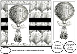 Mono Hot Air Balloon
