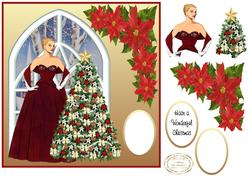 Classy Lady 1 Christmas Window