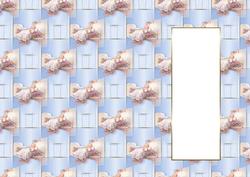 Blue Christening Blessings Insert