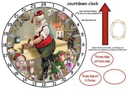 Advent Countdown Clock 9