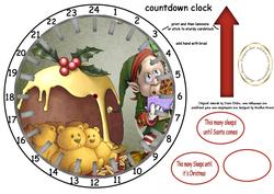 Advent Countdown Clock 10