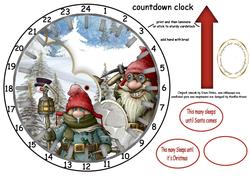 Advent Countdown Clock 11
