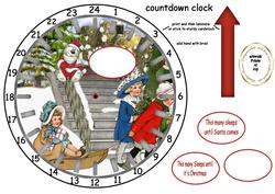 Advent Countdown Clock 15