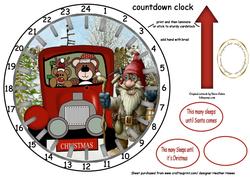 Advent Clock Countdown 20