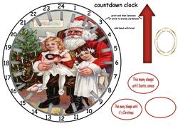 Advent Clock Countdown 21