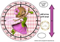 11x Table Fairy Clock