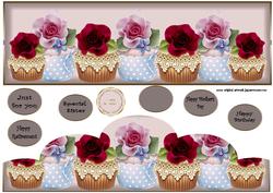 Large Scalloped Cupcakes 2