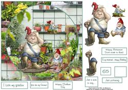 Gnomeo in the Garden