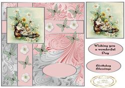 Bootiful Blooms and Butterflies