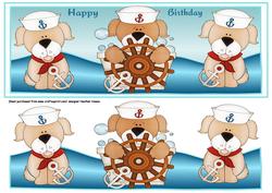 Ahoy There Birthday Dl