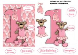 1 Year Old Ballerina Teddy