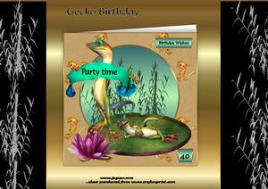 Gecko Birthday