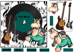 Hippos Musical Rock