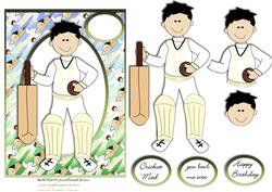 Cricket Mad Card Front