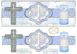 Christening Day Dl Ribbon Sash Boy