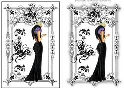 Framed Lady 1
