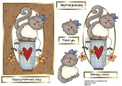 Cat on a Vase