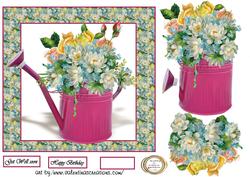 Watering Can Bouquet