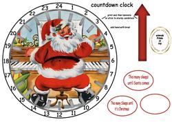 Vintage Countdown Clock 1
