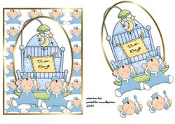 2 Little Princes Twin Card Front