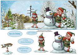 Snow Fun with the Elves