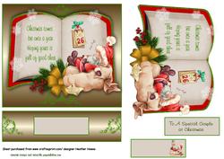 Santas Worn Out Easel Book