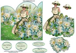 Lady in Flowers