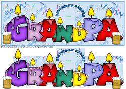 Grandpa Candles Dl