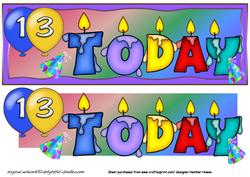 13 Today Candles