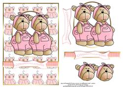 Twin Girl Bears