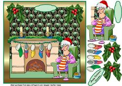 Grandma at Christmas