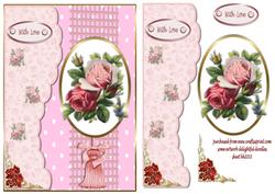 Tassled Roses Polka Dots