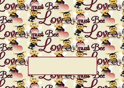 It Must Bee Love Insert