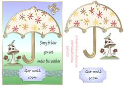 Under the Weather Umbrella Card Front