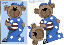 Birthday Bear 2 Tooday