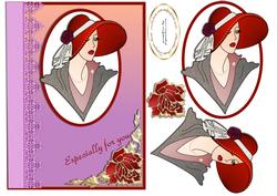 Lady in the Red Hat