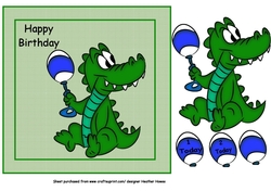 birthday croc