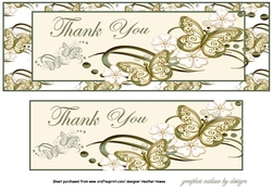 thank you butterflies
