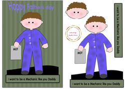 I Want to Be a Mechanic Like You Daddy