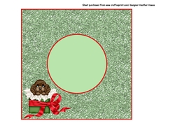 the Christmas dress insert