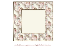 christening baby girl insert