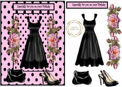 Polka Dots and Roses