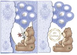 Its a Boy Bear Balloons