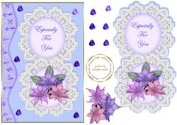 Lace Lilies and Gems