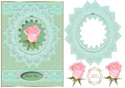 Rose Lace and Pearls