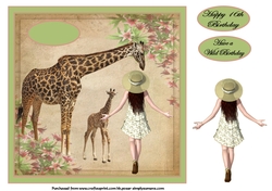 Giraffe birthday