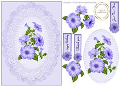 Flowers on Lace