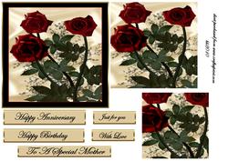 Roses on Satin