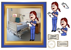 female nurse congratulations