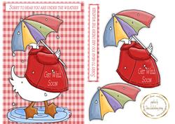 Under the Weather Get Well Duck